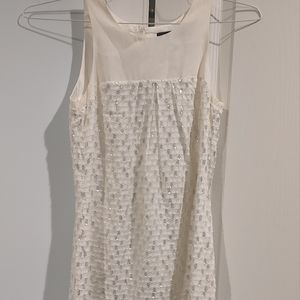 White house black market white dress